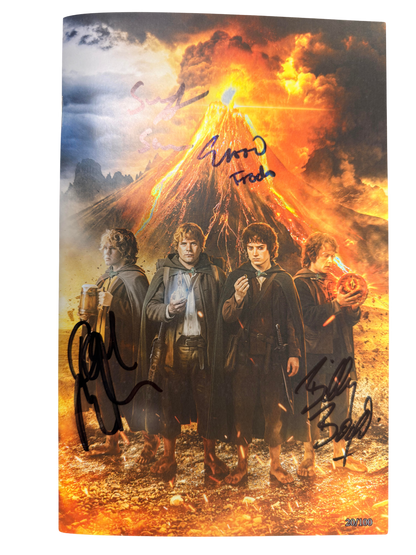 Fan Expo Chicago Lord of the Rings Exclusive Signed by Elijah, Sean, Dominic & Billy