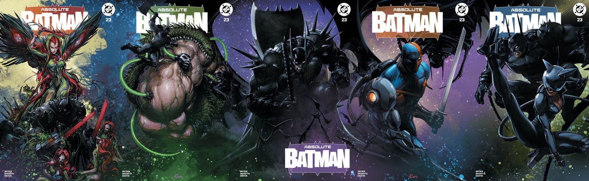 Absolute Batman #23 Clayton Crain Galaxy Trade Connecting Set cover