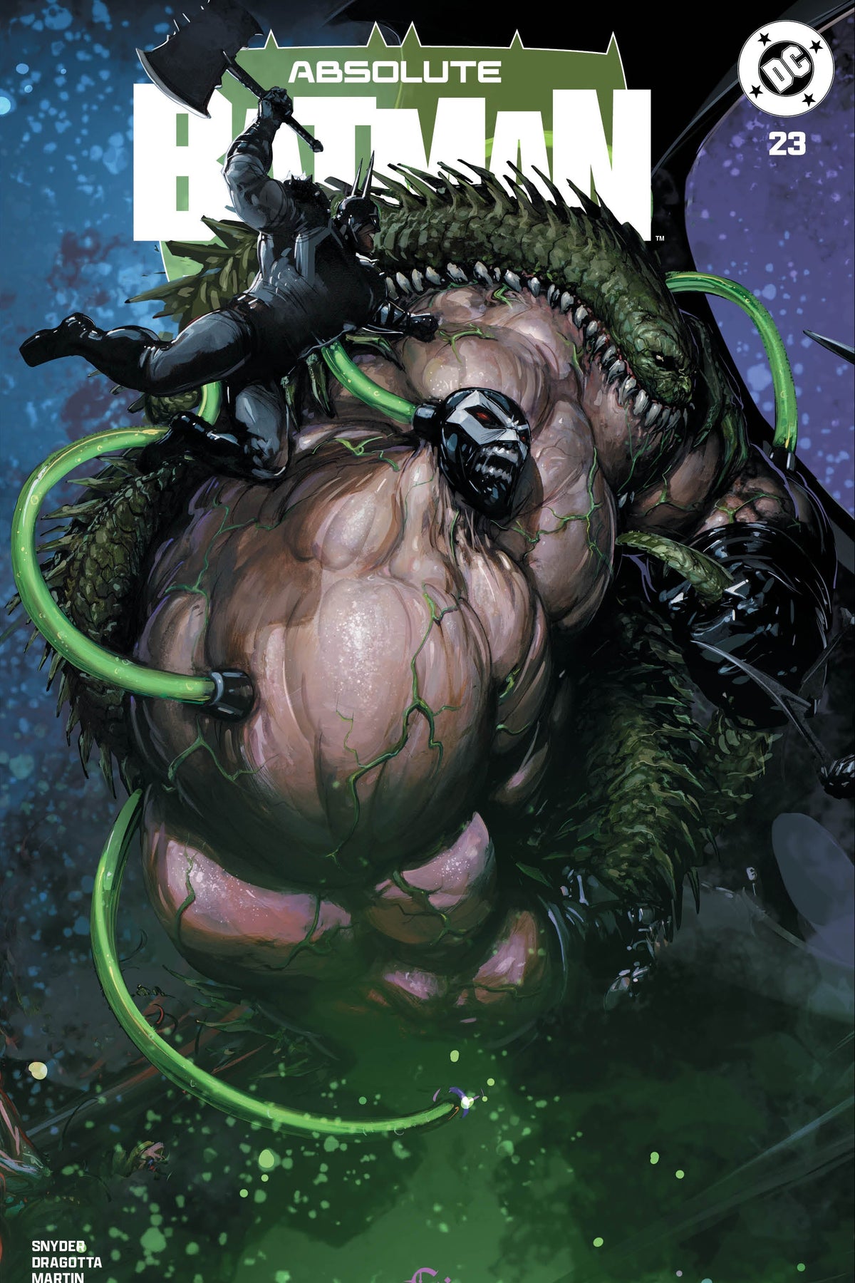 Absolute Batman #23 Clayton Crain Galaxy Trade Connecting Set, image 3