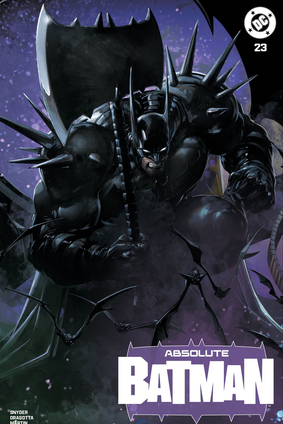 Absolute Batman #23 Clayton Crain Galaxy Trade Connecting Set, image 4