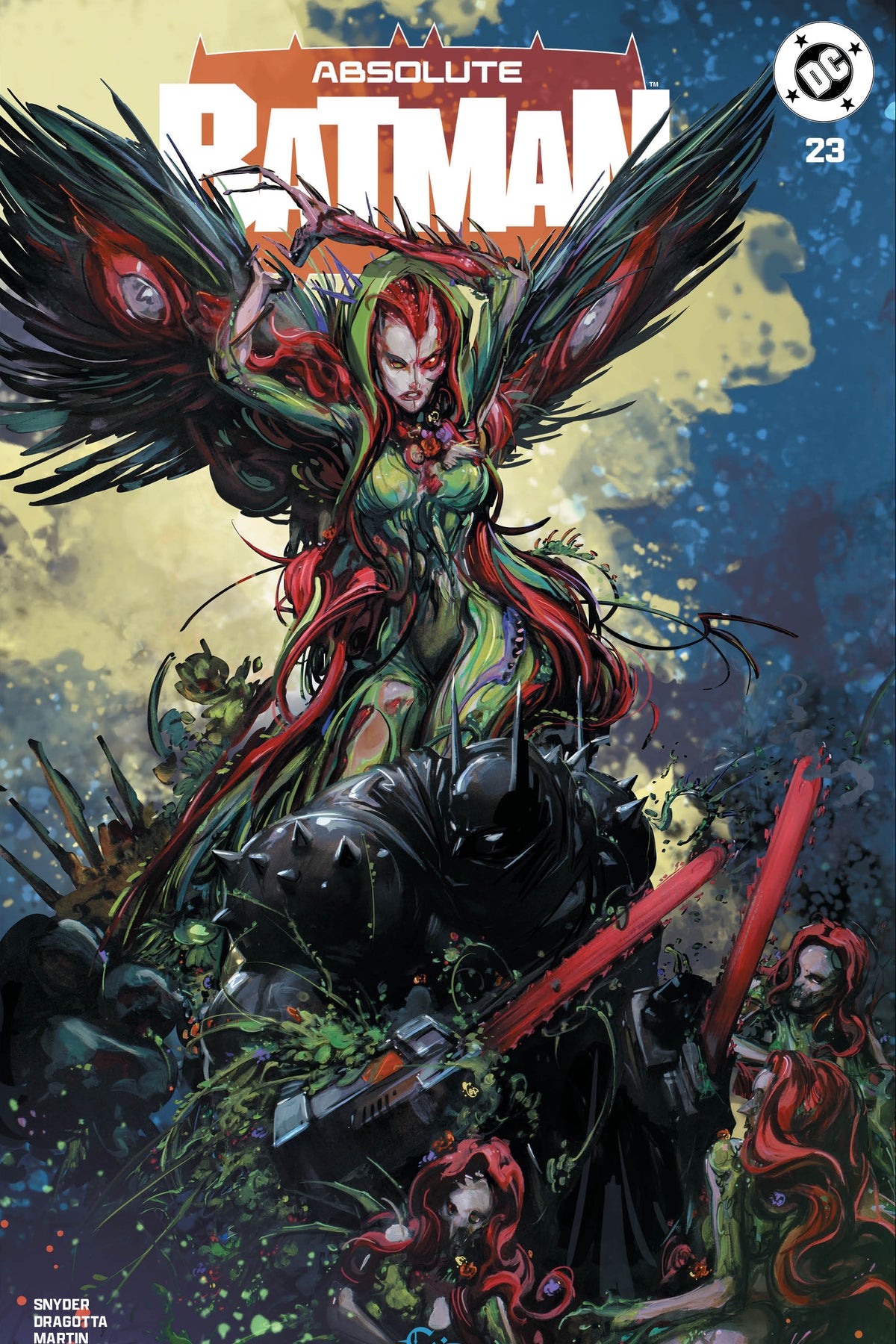 Absolute Batman #23 Clayton Crain Galaxy Trade Connecting Set, image 2