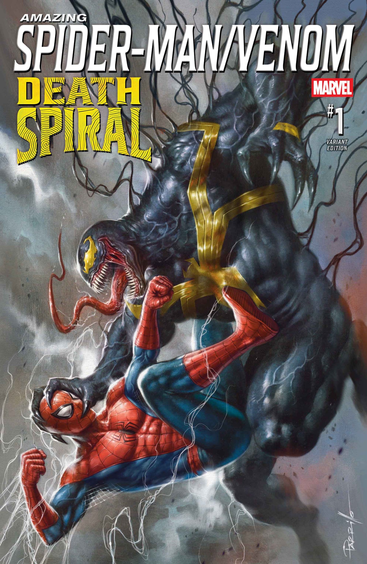 Amazing Spider-Man/Venom Death Spiral #1 LUCIO PARRILLO Big Dex MegaCon Exclusive Trade Dress