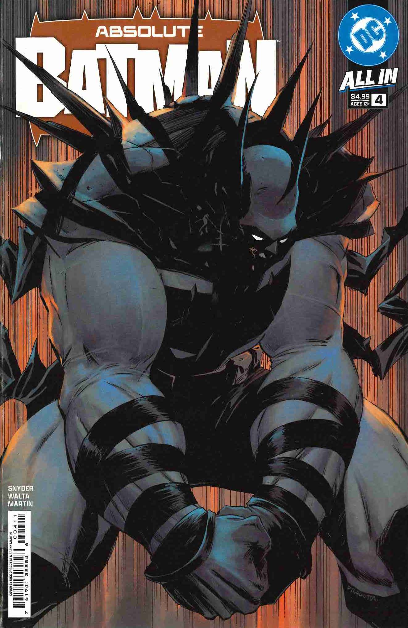 Absolute Batman #4 First Print Edtion