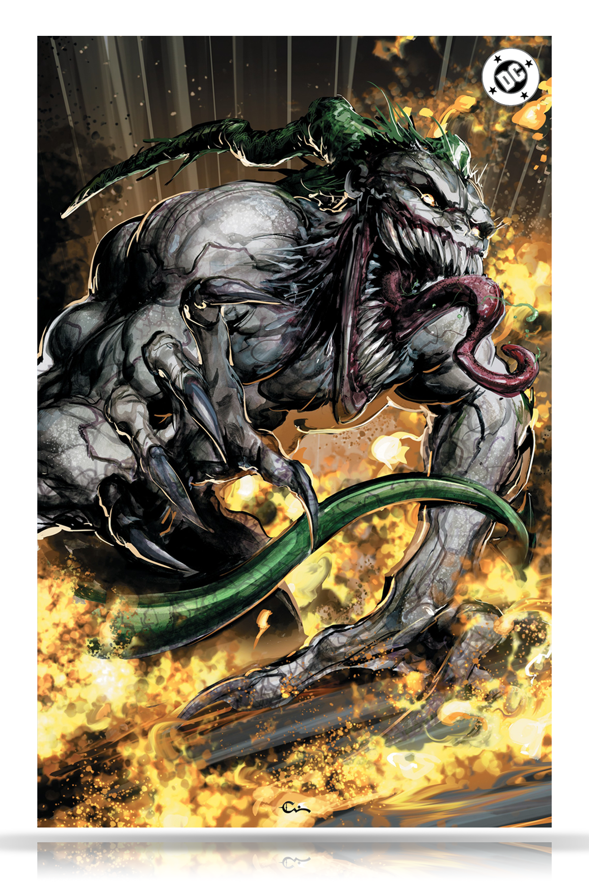 Absolute Batman #19, Clayton Crain [Joker Var.]