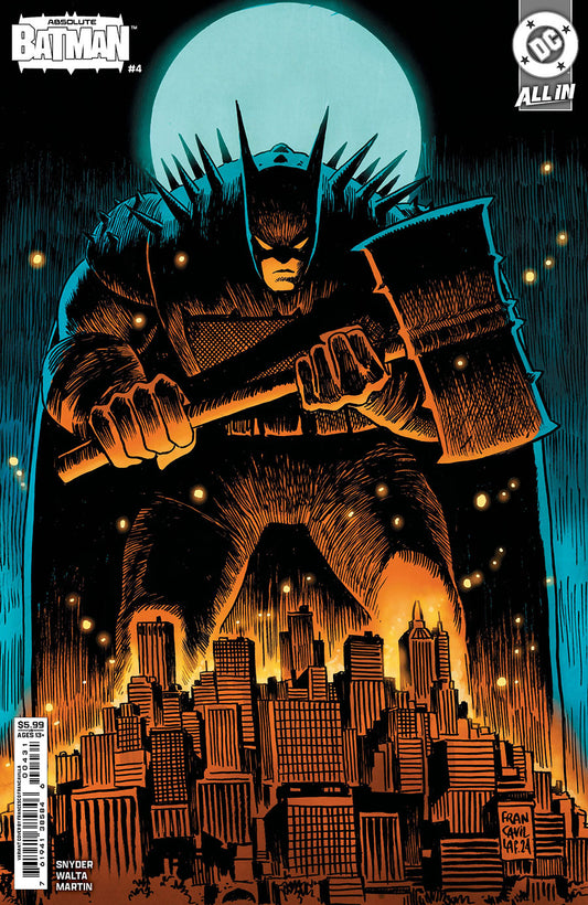 Absolute Batman #4 Francavilla cover