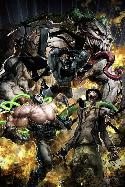 Absolute Batman #19 Clayton Crain All Characters Full Art, image 2