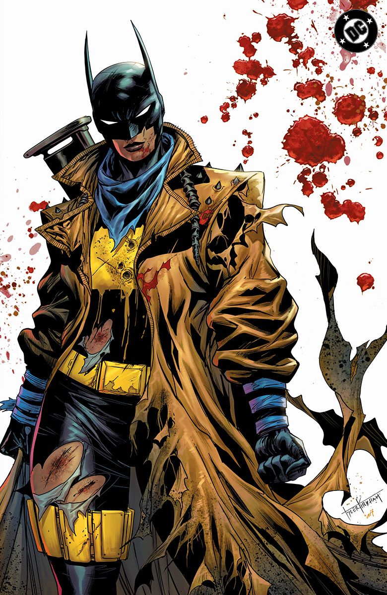 Absolute Batman #24 Tyler Kirkham Battle Damaged The Bat
