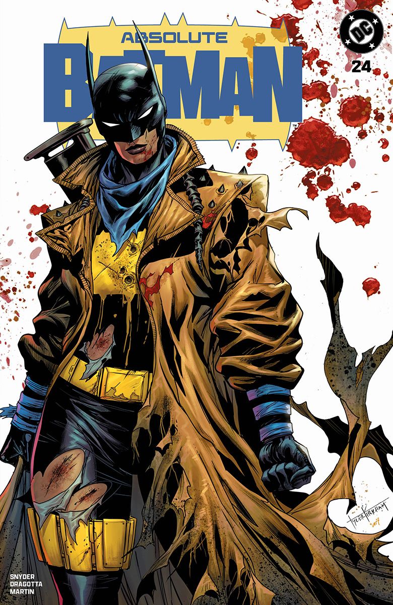 Absolute Batman #24 Tyler Kirkham Battle Damaged The Bat
