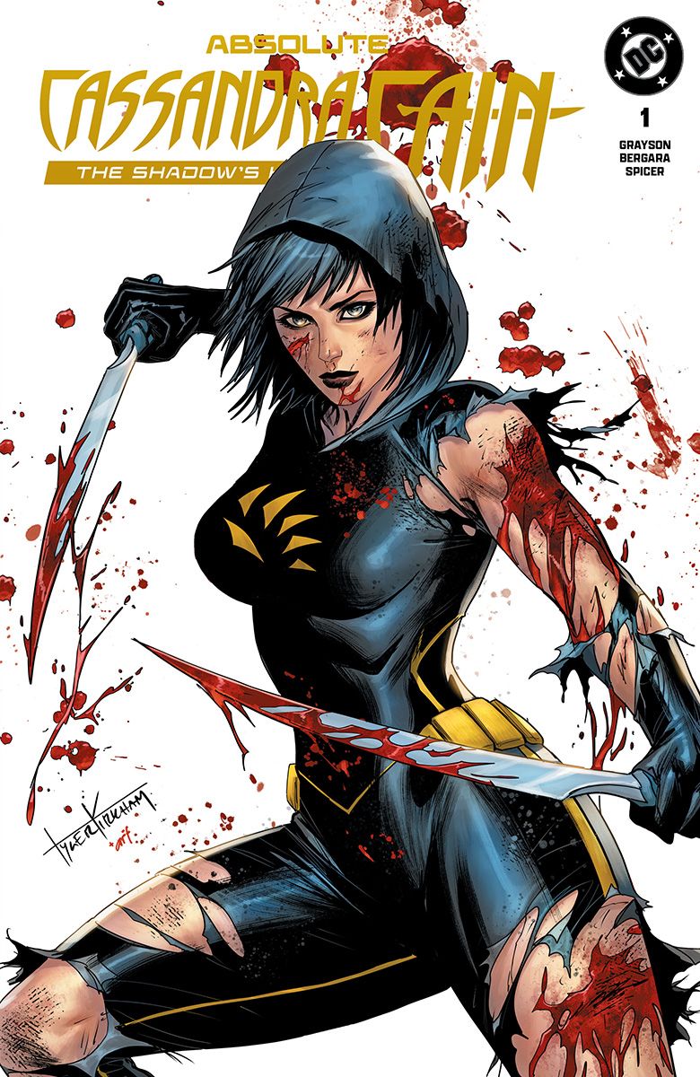 Absolute Cassandra Cain: The Shadow's Hand #1 Tyler Kirkham Battle Damaged