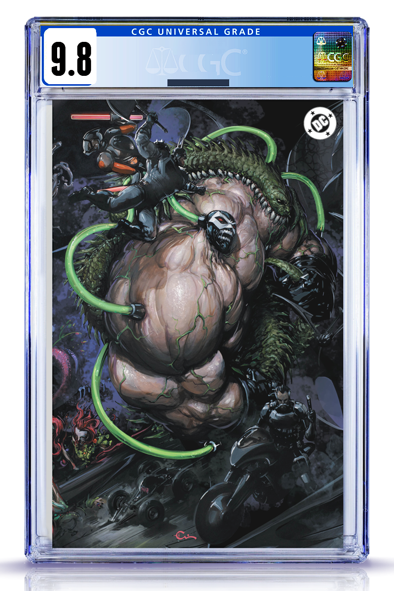 [Limited Preorder] Absolute Batman #23 Clayton Crain Connecting Cover Bane Full Art 9.8 CGC Graded