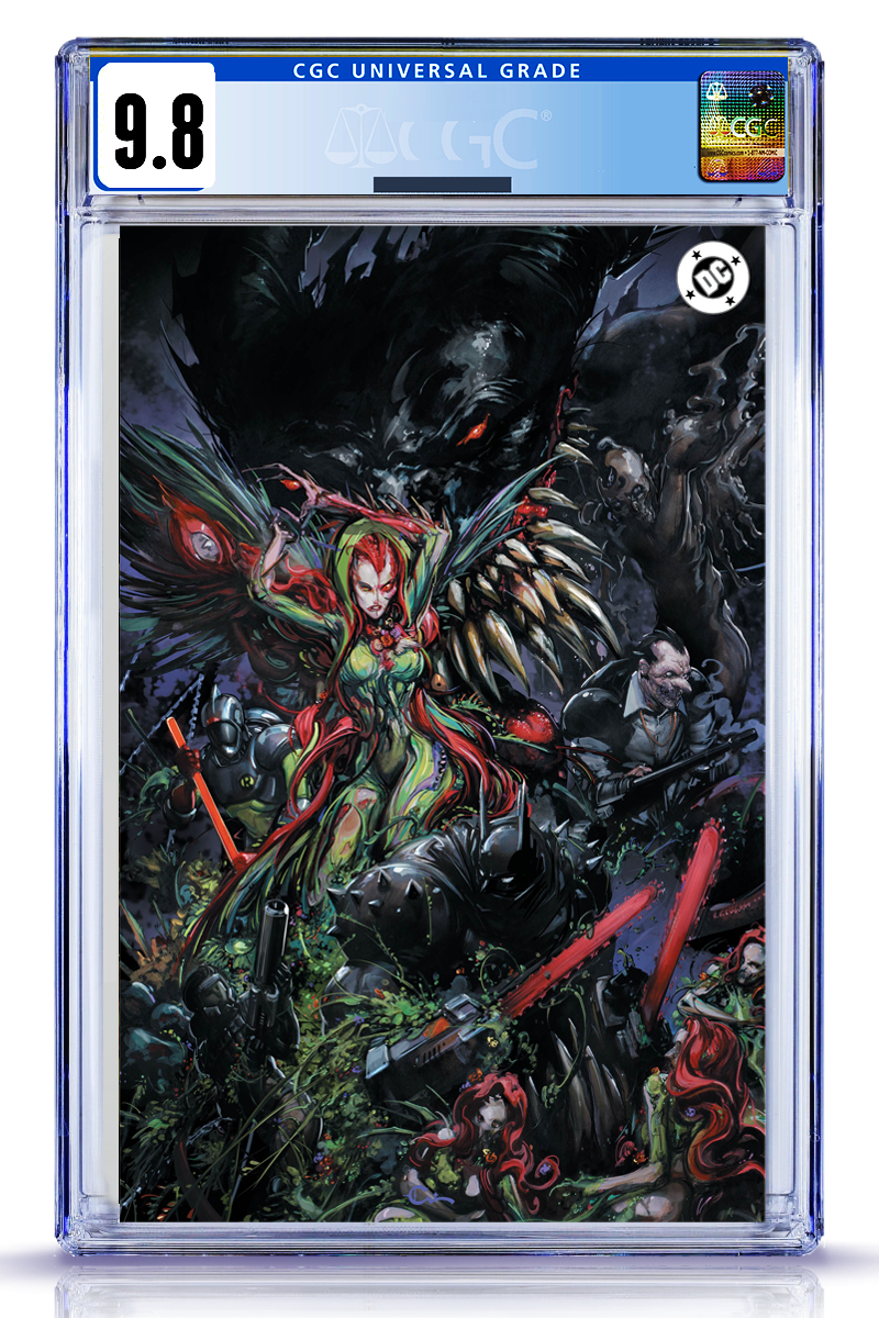 [Limited Preorder] Absolute Batman #23 Clayton Crain Connecting Cover Ivy Full Art 9.8 CGC Graded