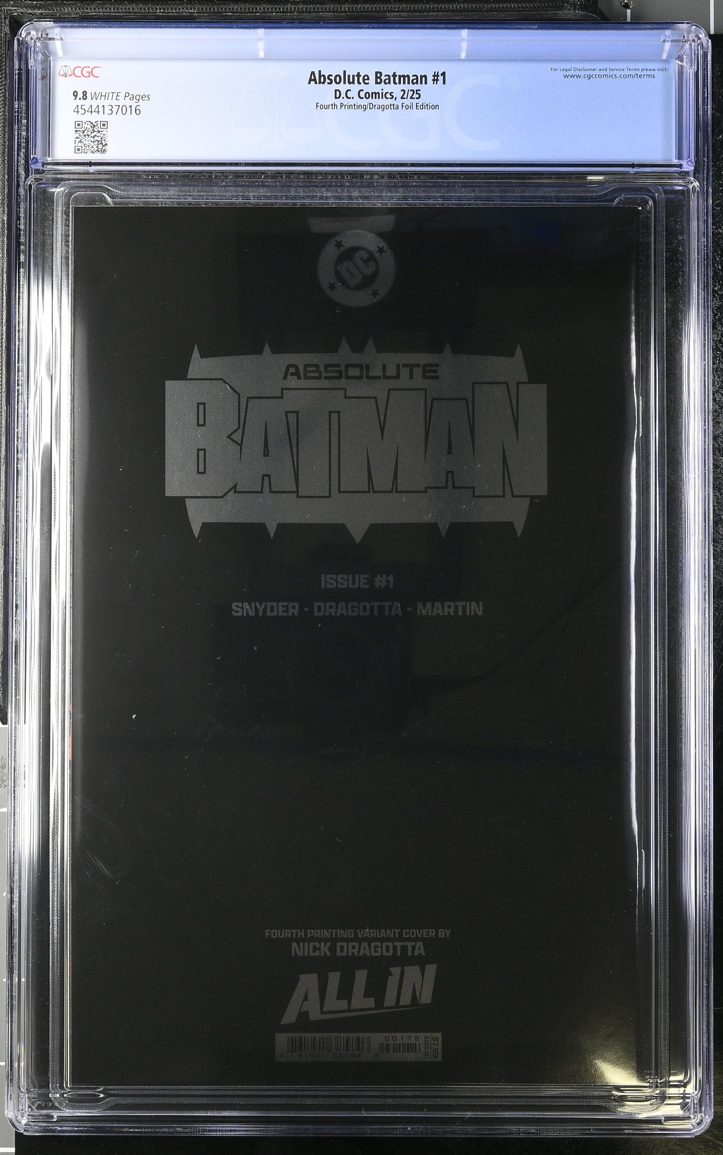 Absolute Batman #1 Foil Edition