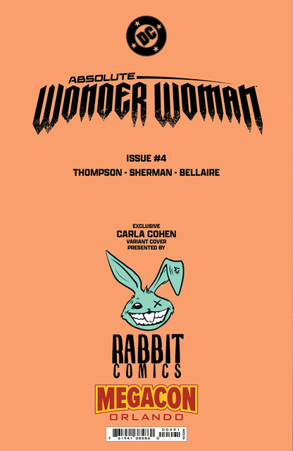 Absolute Wonder Woman #4 | Carla Cohen Megacon 2025 Foil Exclusive Variant