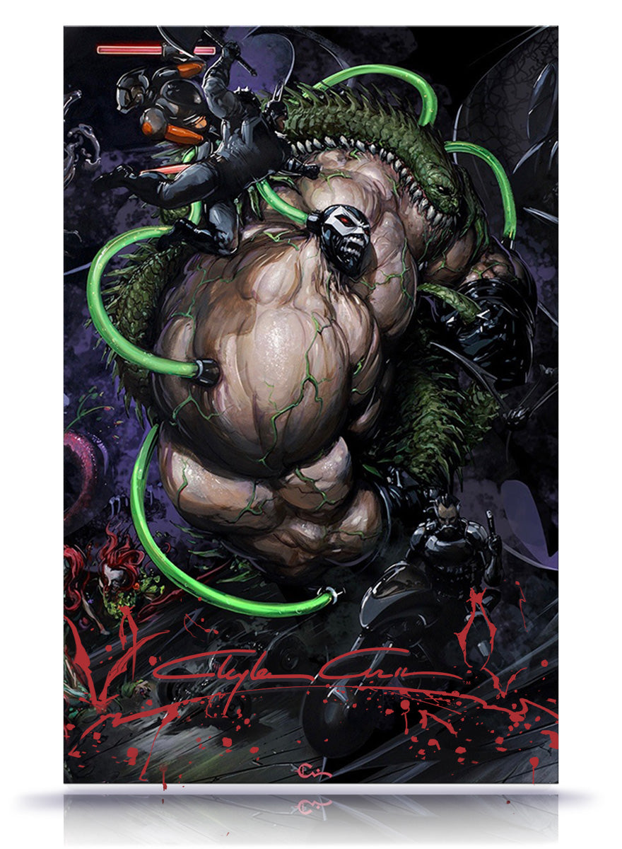 [Limited Release] Absolute Batman #23 Clayton Crain Connecting Cover Bane Full Art