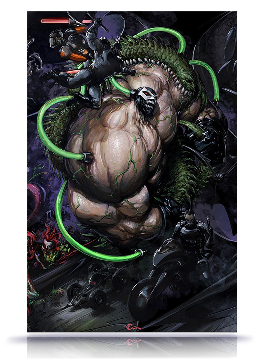 [Limited Release] Absolute Batman #23 Clayton Crain Connecting Cover Bane Full Art