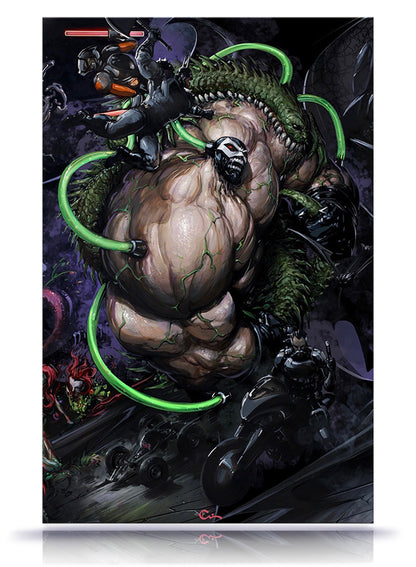 Absolute Batman #23 Clayton Crain Bane Full Art, image 7