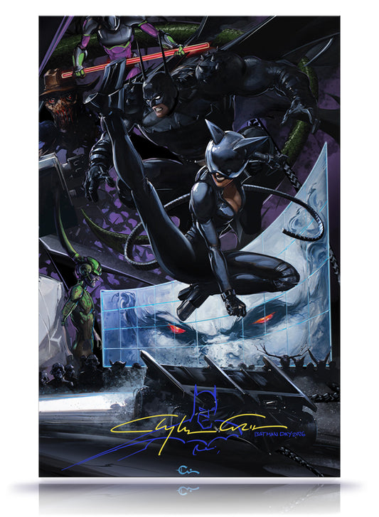 Absolute Batman #23 Clayton Crain Catwoman Full Art