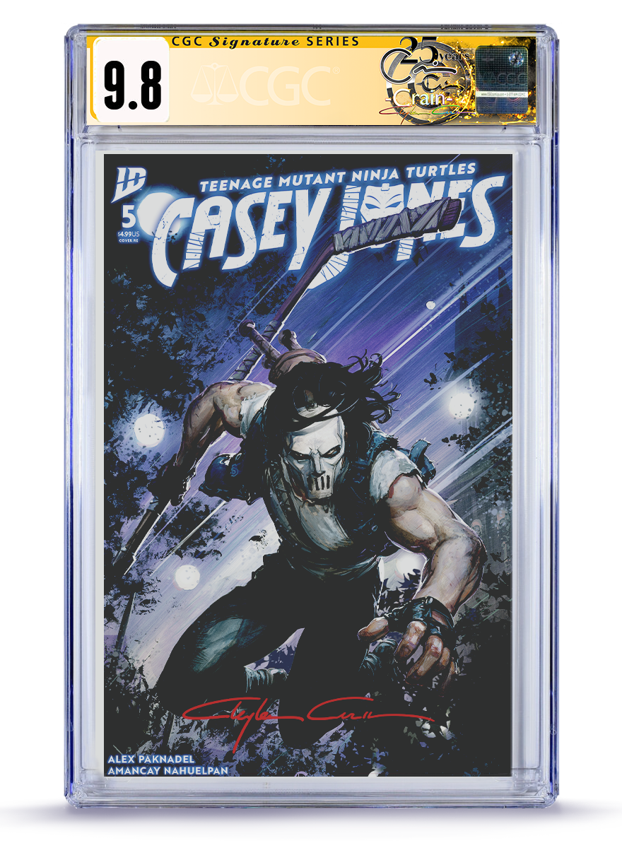 PREORDER: Trade Dress  Casey Jones No. 5 CGC Signature Series Classic Signature