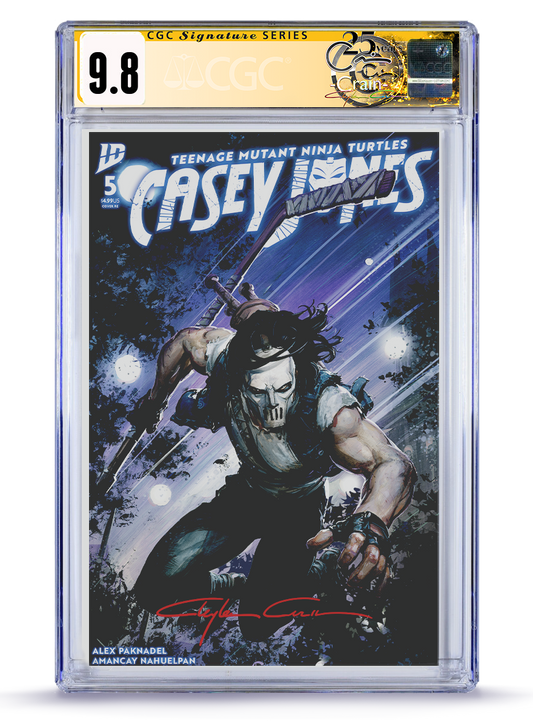 PREORDER: Trade Dress  Casey Jones No. 5 CGC Signature Series Classic Signature
