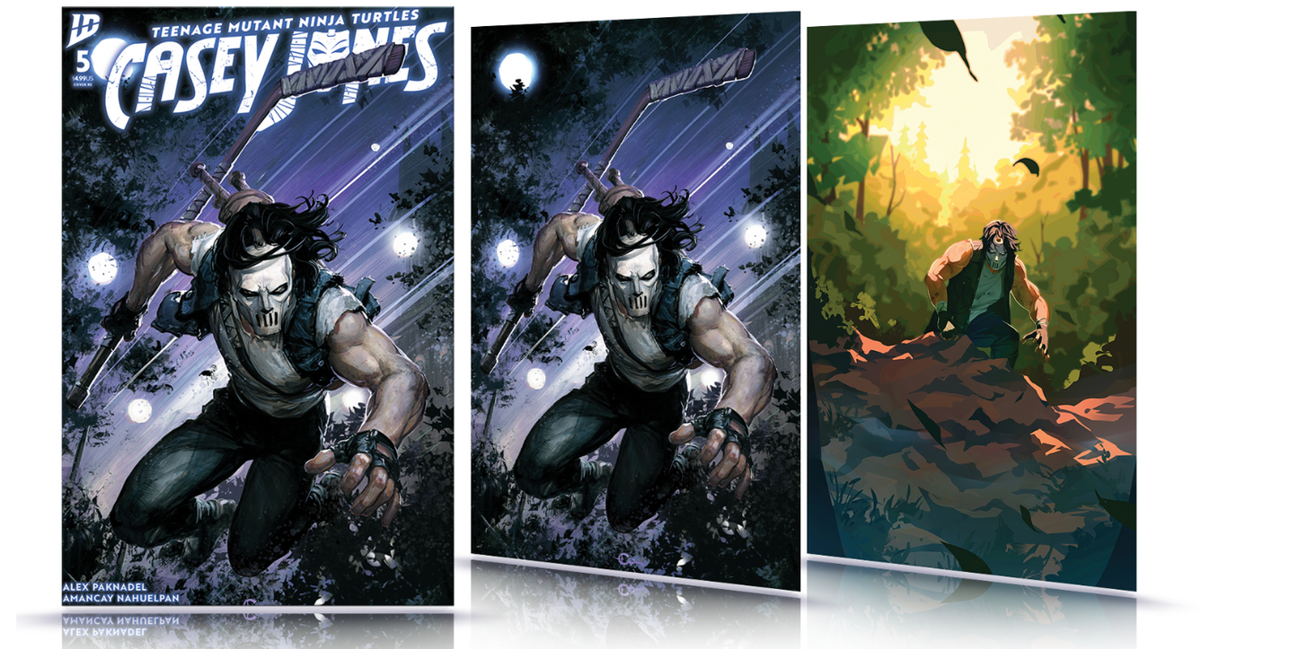 PREORDER: Casey Jones No. 5 Trade Dress All Art Set +1:25 Cover