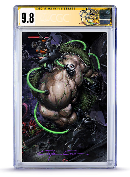 Absolute Batman #23 Clayton Crain Bane Full Art CGC 9.8, image 2