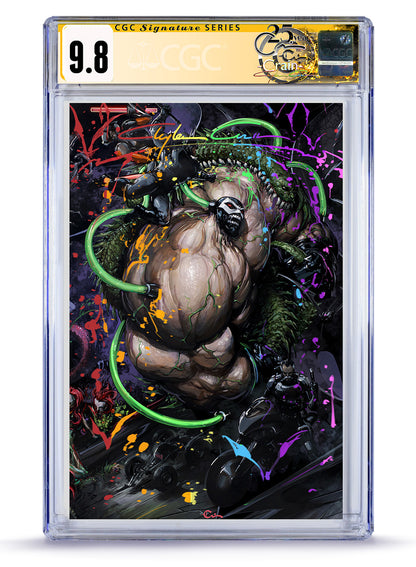 Absolute Batman #23 Clayton Crain Bane Full Art CGC 9.8, image 3