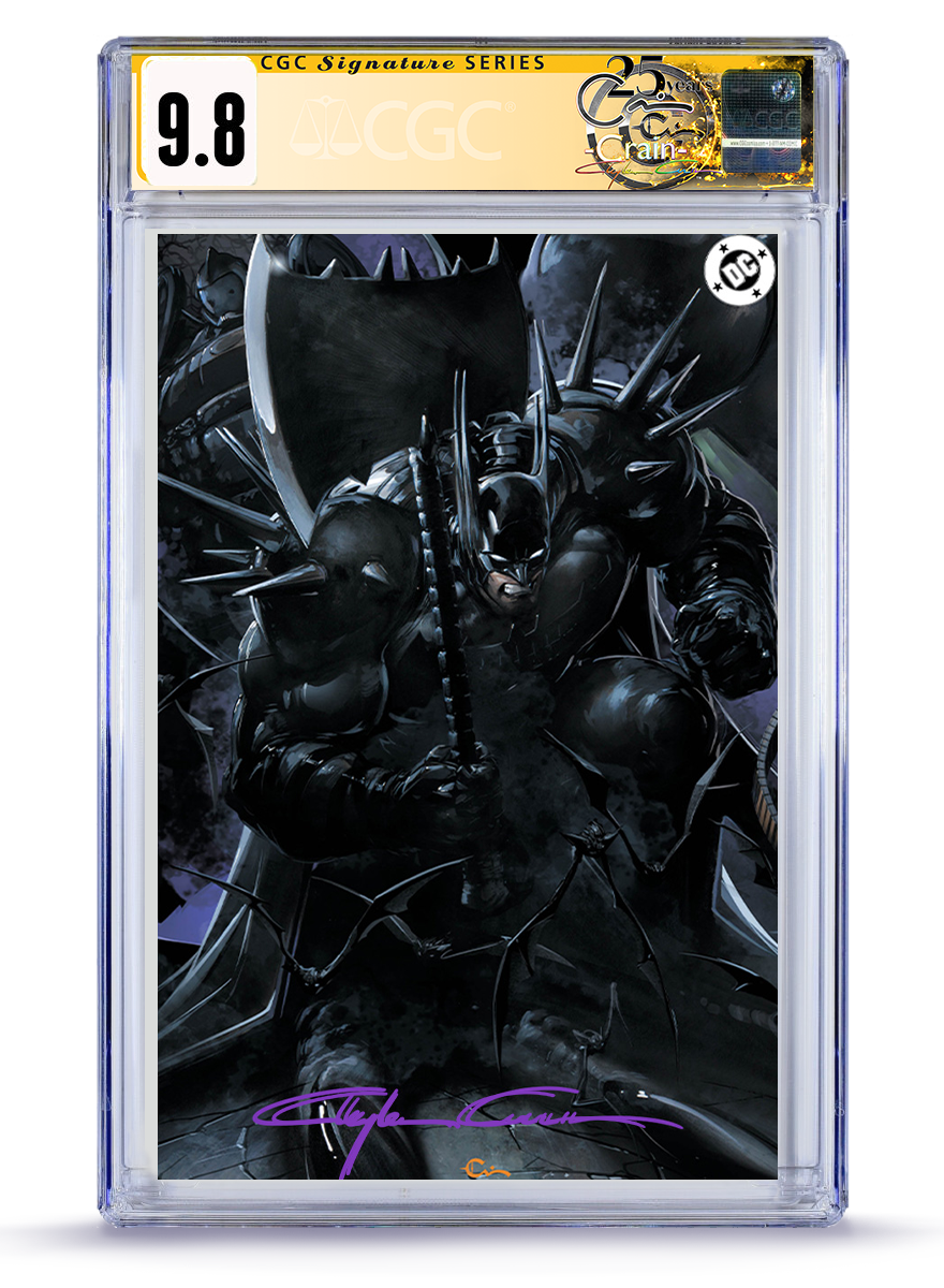 [Limited Preorder] Absolute Batman #23 Clayton Crain Connecting Cover Batman Full Art 9.8 CGC Graded