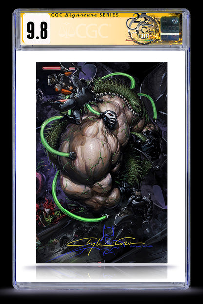 Absolute Batman #23 Clayton Crain Bane Full Art CGC 9.8, image 5