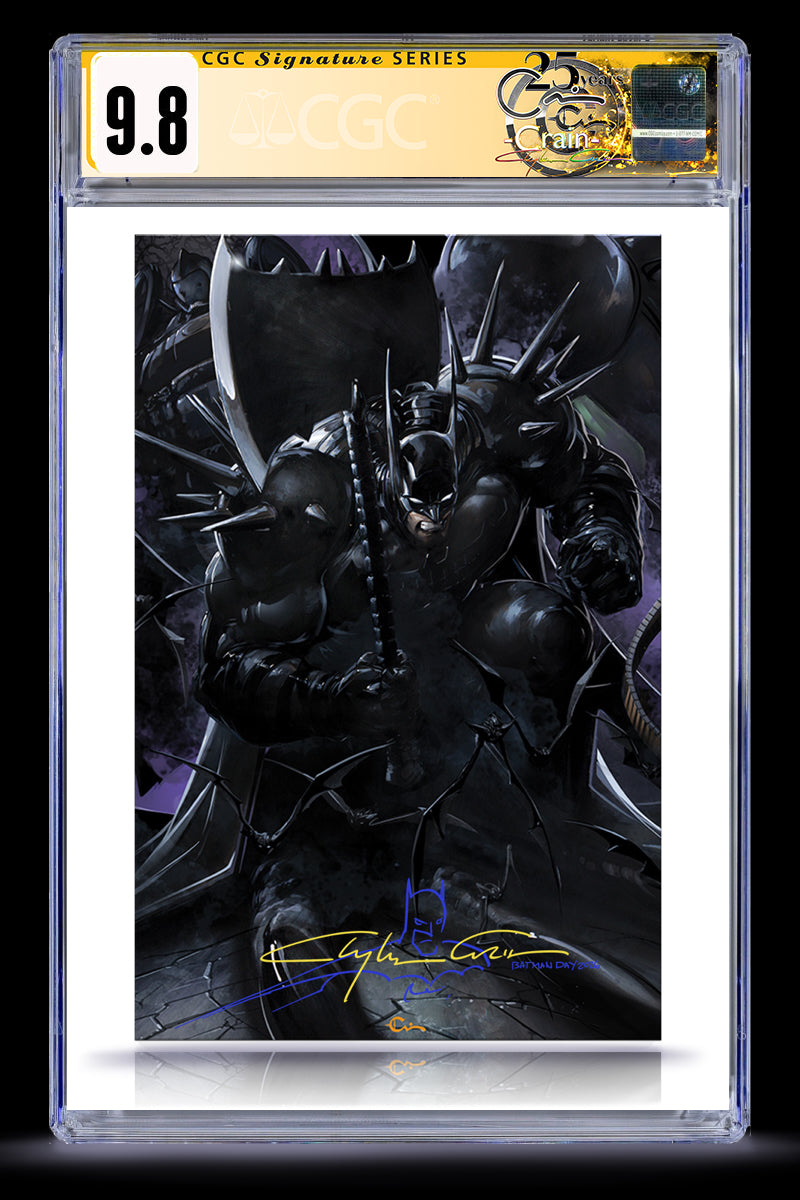 Absolute Batman #23 Clayton Crain Batman Full Art CGC 9.8, image 5
