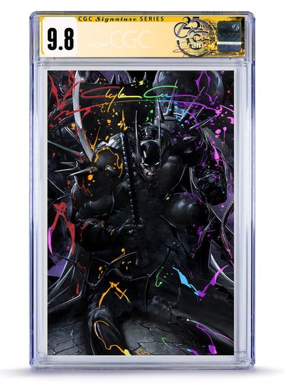 Absolute Batman #23 Clayton Crain Batman Full Art CGC 9.8 cover
