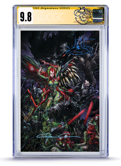 [Limited Preorder] Absolute Batman #23 Clayton Crain Connecting Cover Ivy Full Art 9.8 CGC Graded