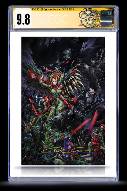 [Limited Preorder] Absolute Batman #23 Clayton Crain Connecting Cover Ivy Full Art 9.8 CGC Graded