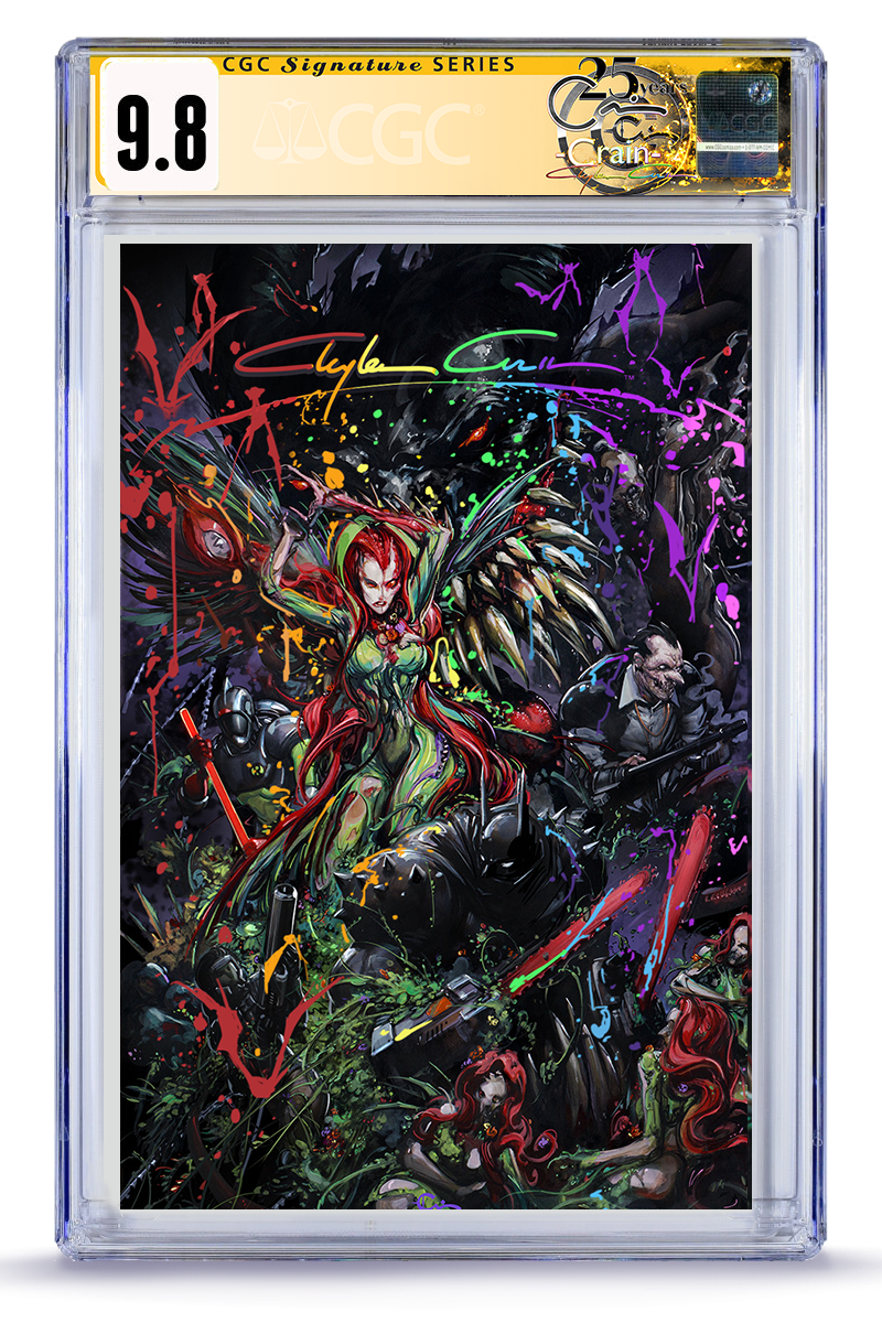 [Limited Preorder] Absolute Batman #23 Clayton Crain Connecting Cover Ivy Full Art 9.8 CGC Graded