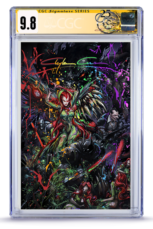 [Limited Preorder] Absolute Batman #23 Clayton Crain Connecting Cover Ivy Full Art 9.8 CGC Graded