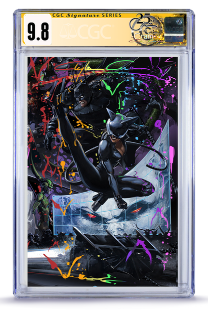 [Limited Preorder] Absolute Batman #23 Clayton Crain Connecting Cover Catwoman Full Art 9.8 CGC Graded