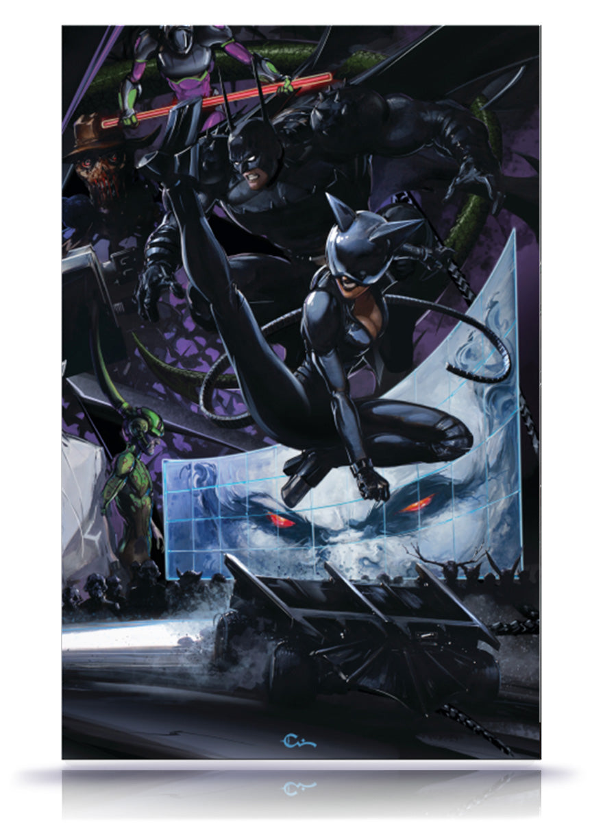 [Limited Release] Absolute Batman #23 Clayton Crain Connecting Cover Catwoman Full Art