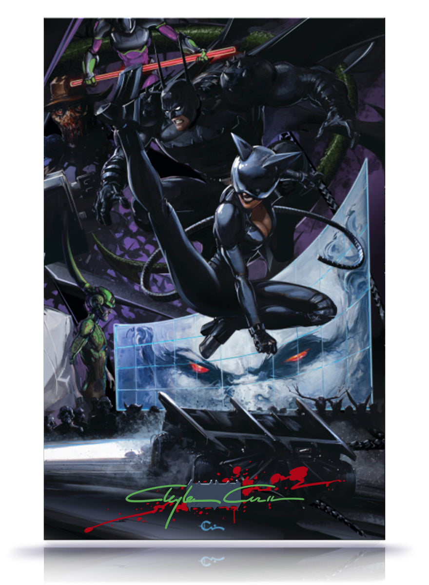 [Limited Release] Absolute Batman #23 Clayton Crain Connecting Cover Catwoman Full Art