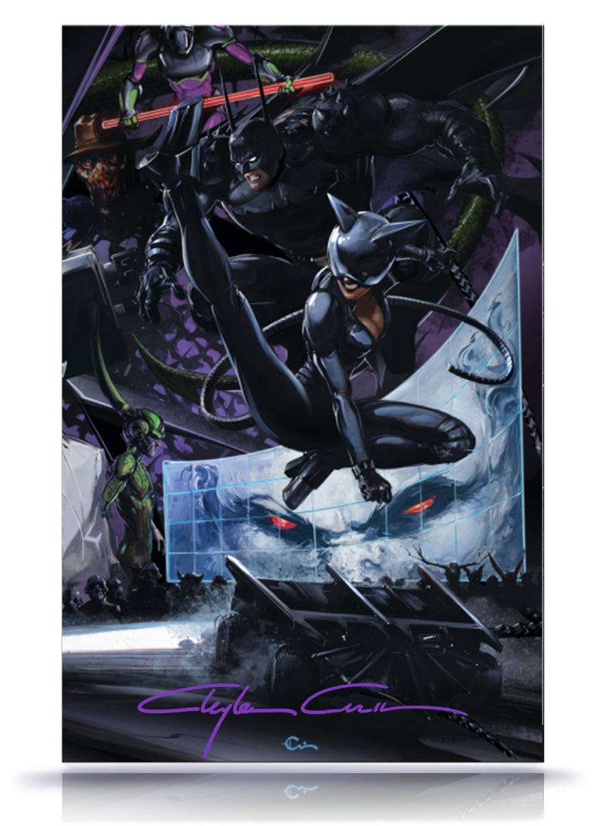 [Limited Release] Absolute Batman #23 Clayton Crain Connecting Cover Catwoman Full Art