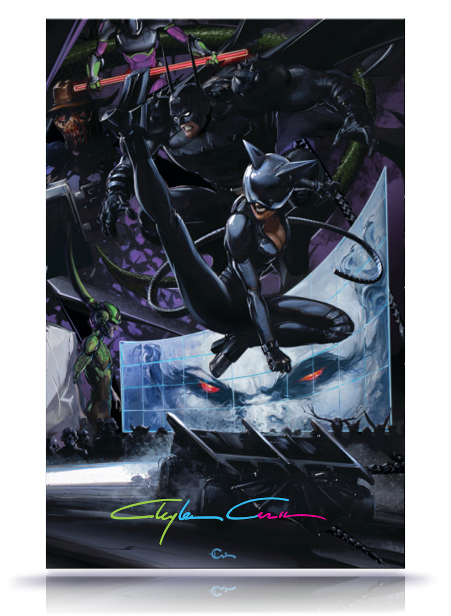 [Limited Release] Absolute Batman #23 Clayton Crain Connecting Cover Catwoman Full Art