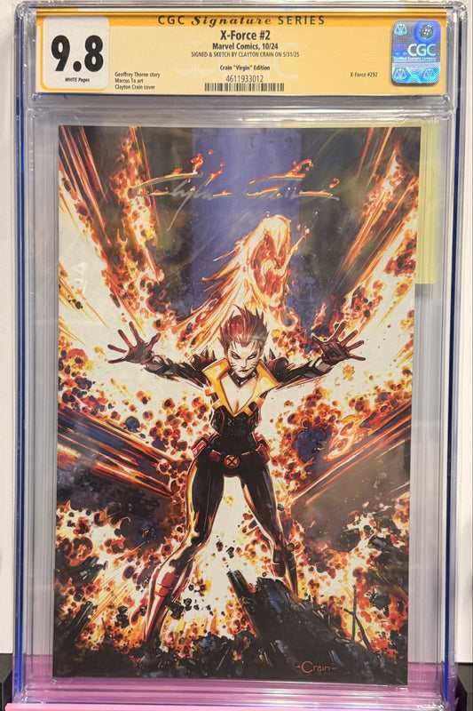 9.8 Signed X-Force #2