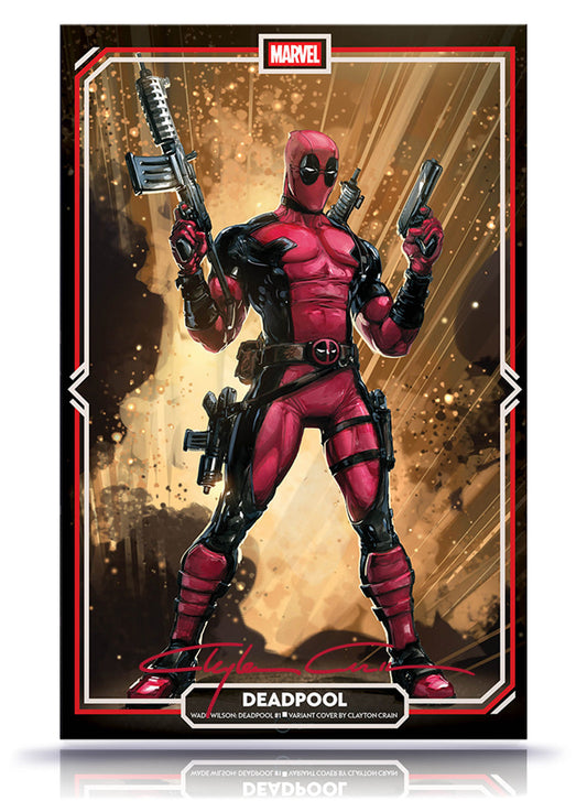 PREORDER: Wade Wilson Deadpool No. 1  Classic Signature w/COA