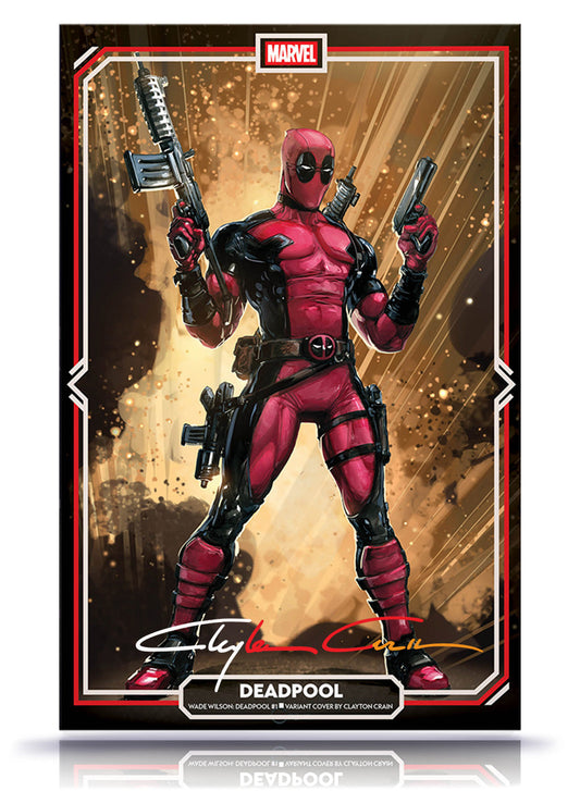 PREORDER: Wade Wilson Deadpool No. 1  Infinity Signature w/COA