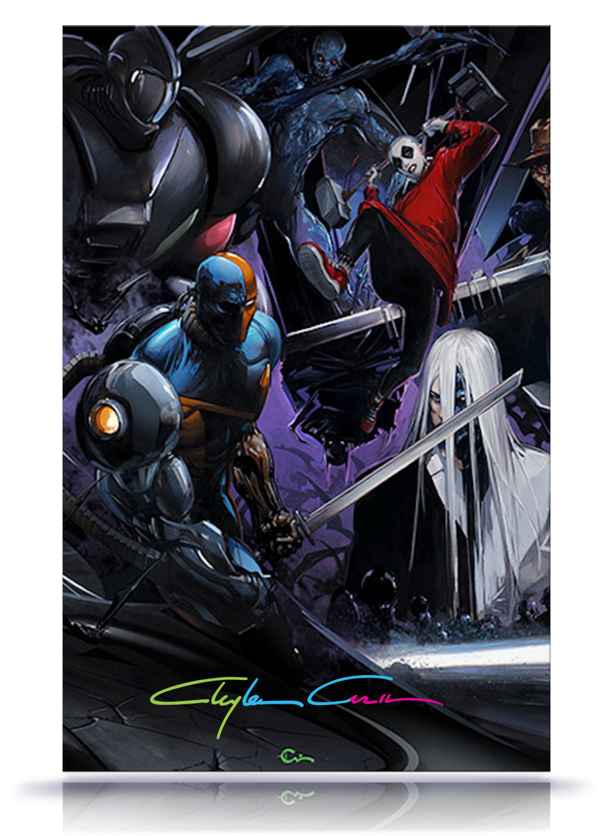 [Limited Release] Absolute Batman #23 Clayton Crain Connecting Set Deathstroke Full Art