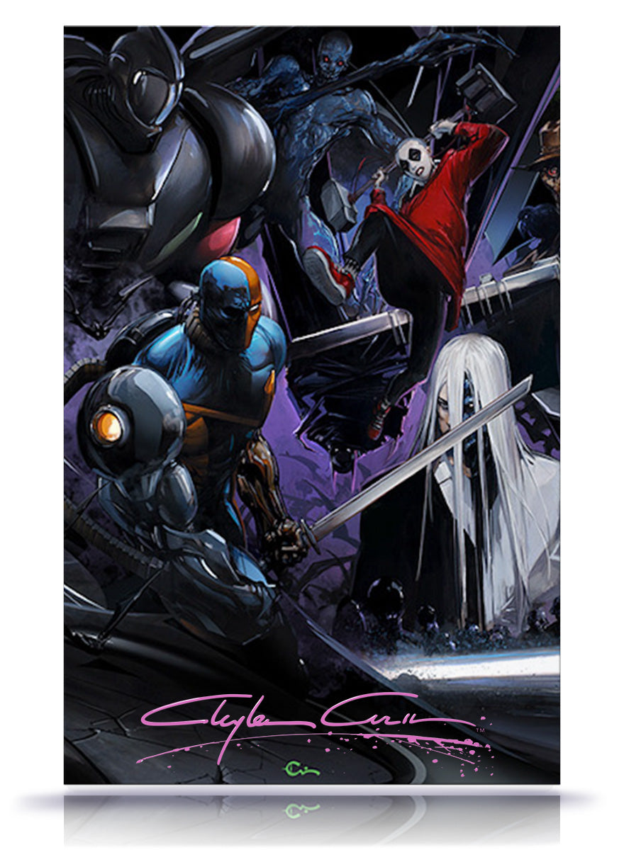 [Limited Release] Absolute Batman #23 Clayton Crain Connecting Set Deathstroke Full Art