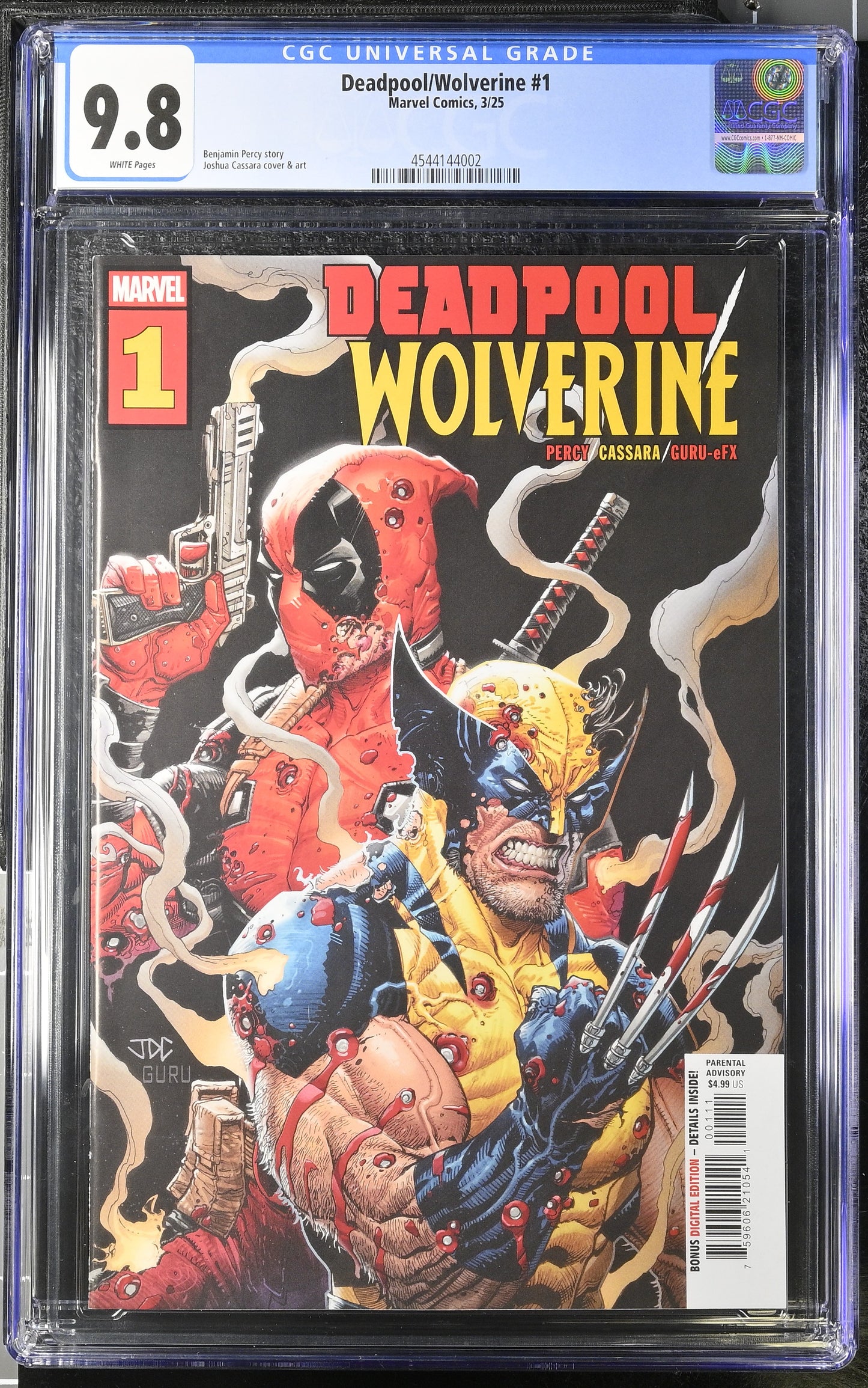 Deadpool Wolverine #1  CGC 9.8