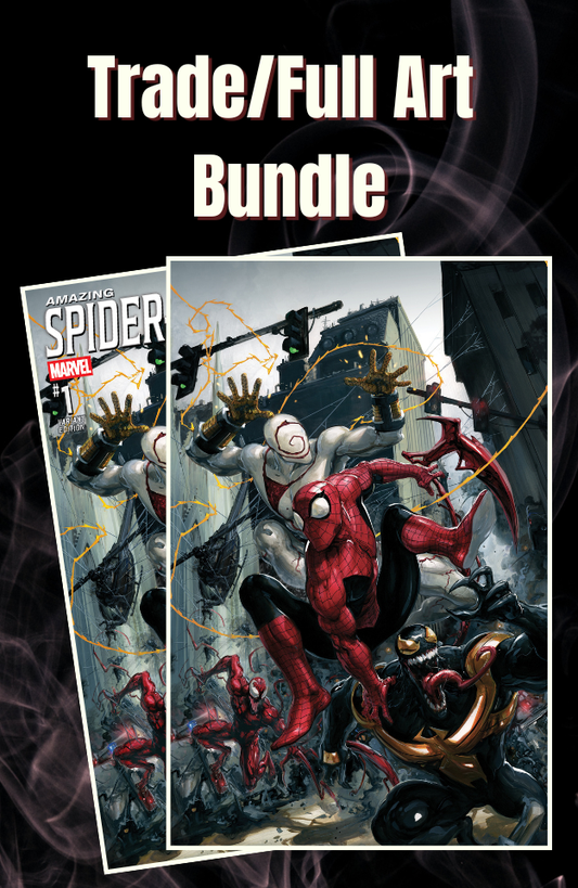 Amazing Spider-Man/Venom: Death Spiral #1 Clayton Crain [Trade + Full Art Bundle] [Megacon Exclusive]
