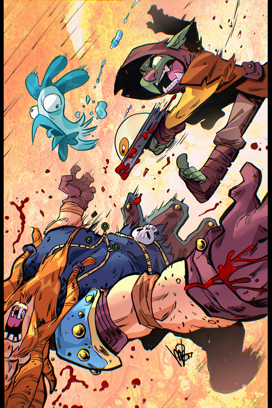 D'orc #6 Mel Milton Full Art Chicago Fan Expo Exclusive