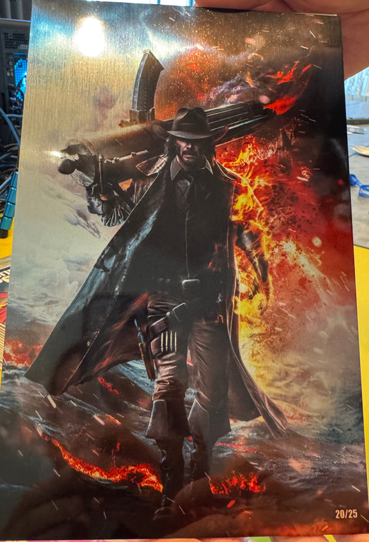 Keanu Reeves: Fame SDCC exclusive Bundle Deal ( Virgin, Foil and Metal covers)
