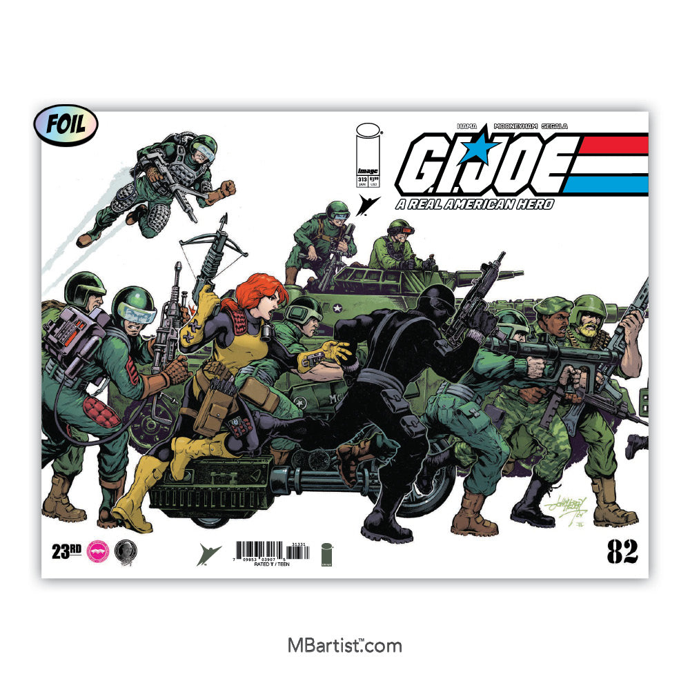 COMIC BOOK | G.I. JOE: ARAH #313: VARIANT EXCLUSIVE by John Hebert