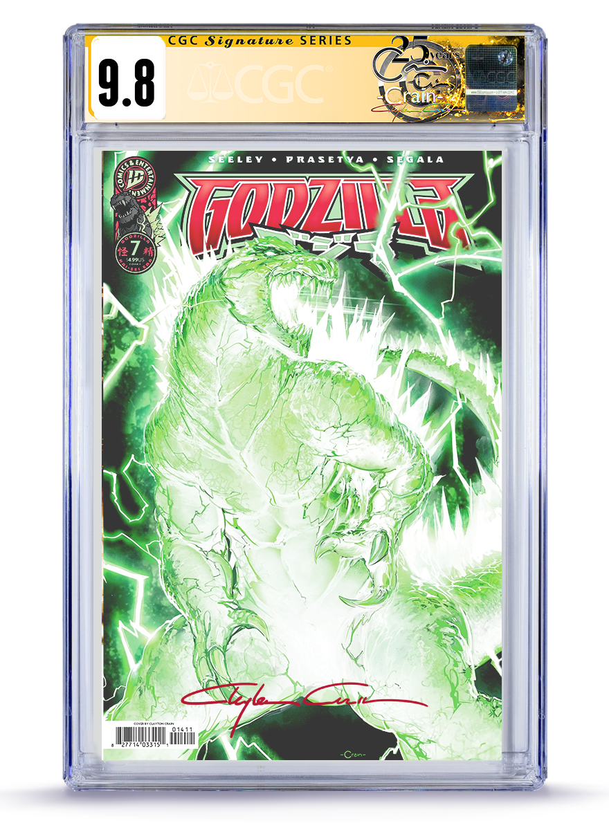 PREORDER: Trade Dress Godzilla No. 7 Classic Signature 9.8 CGC Signature Series